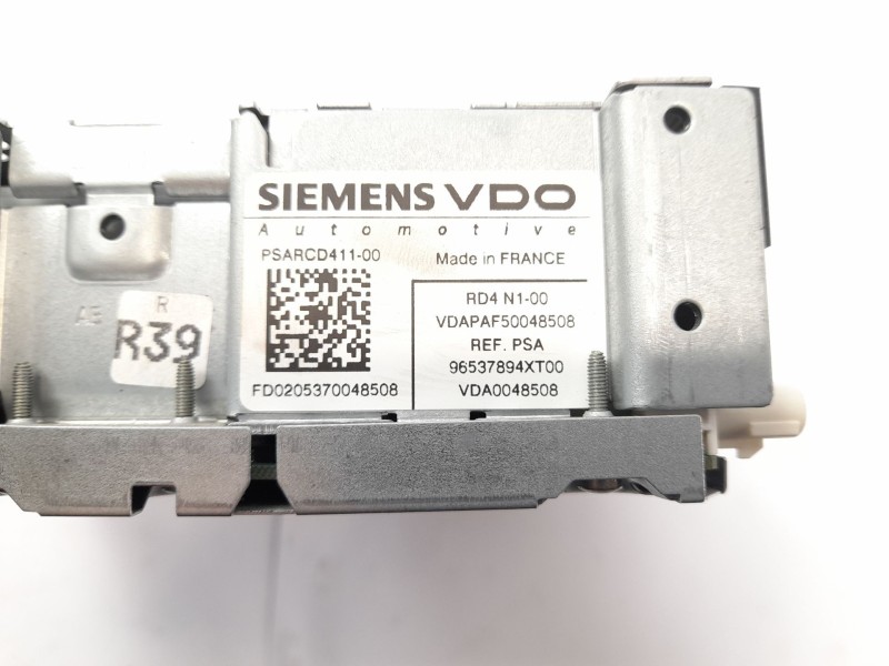 Recambio de sistema audio / radio cd para citroën c2 1.4 referencia OEM IAM 96537894XT00  RD4N100