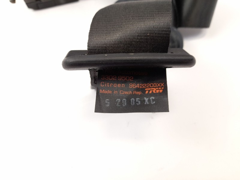 Recambio de cinturon seguridad trasero derecha para citroën c2 1.4 referencia OEM IAM 96422203XX  