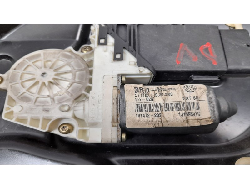 Recambio de elevalunas delantero izquierdo para seat toledo (1m2) 1.9 tdi referencia OEM IAM 1M0837755 1J159801C 101472202