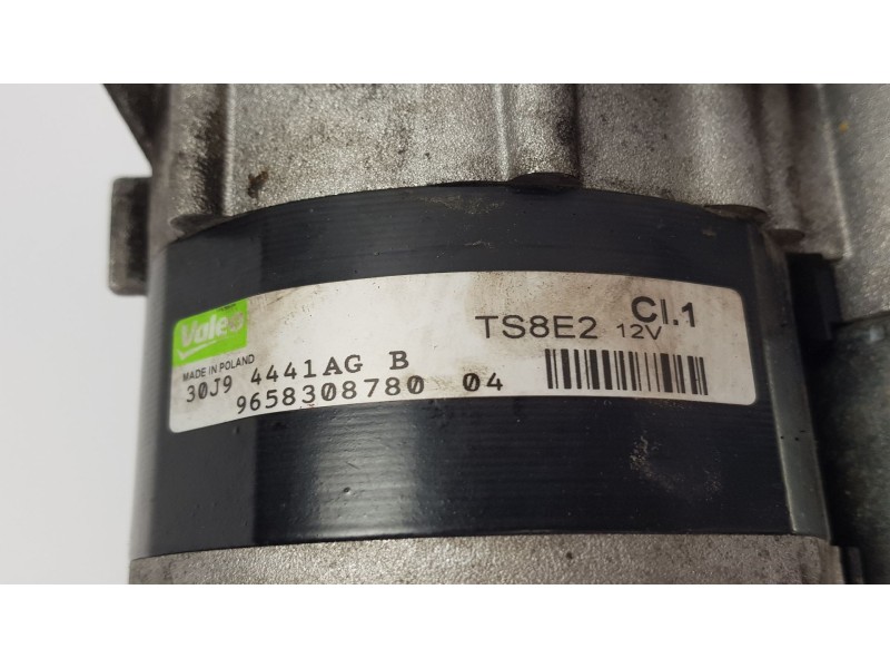 Recambio de motor arranque para peugeot 206+ básico referencia OEM IAM 9658308780  