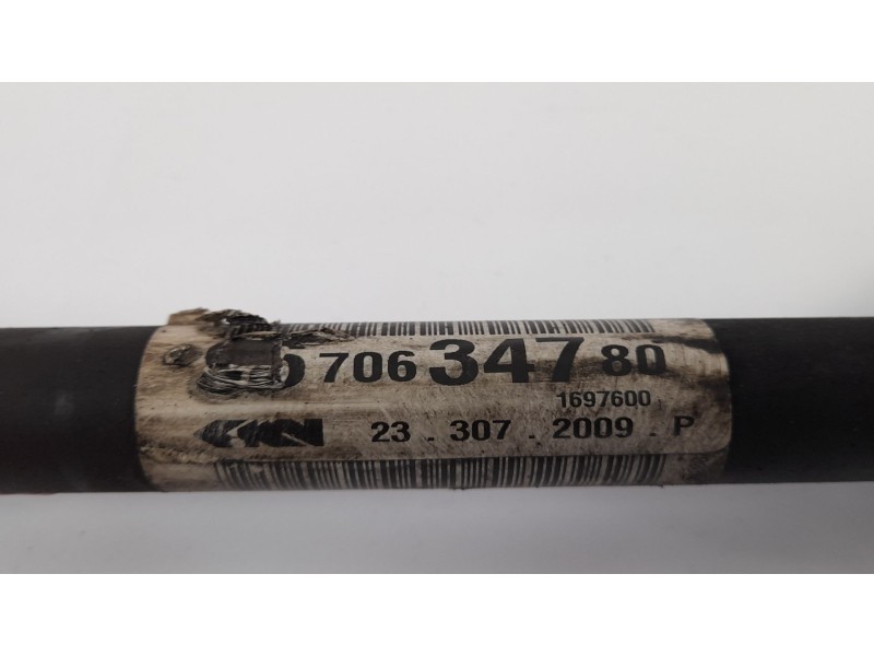 Recambio de transmision delantera derecha para peugeot 206+ básico referencia OEM IAM 9670634780  
