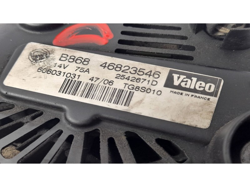 Recambio de alternador para peugeot bipper tepee basic stt 1.3 hdi referencia OEM IAM B86846823546 1608858080 
