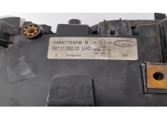 Recambio de faro izquierdo para chrysler voyager (rg) 2.5 crd cat referencia OEM IAM 04857703AB 5870100000LHD  2