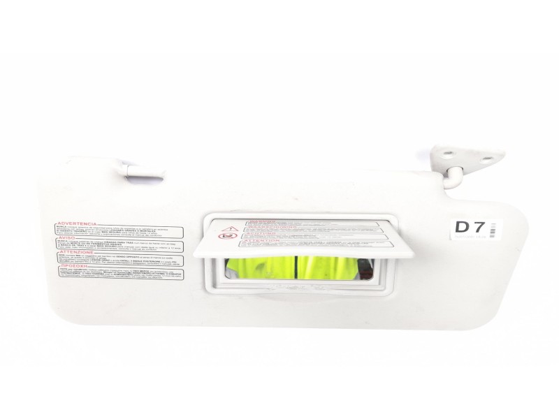 Recambio de parasol derecho para nissan note (e11e) 1.5 dci referencia OEM IAM 5215659  