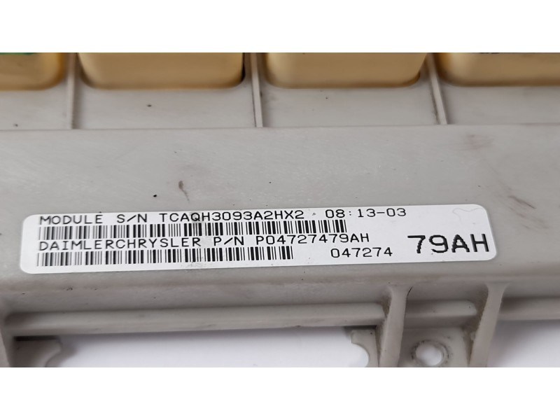 Recambio de centralita motor uce para chrysler voyager (rg) 2.4 cat referencia OEM IAM 04727479 04727479AH 
