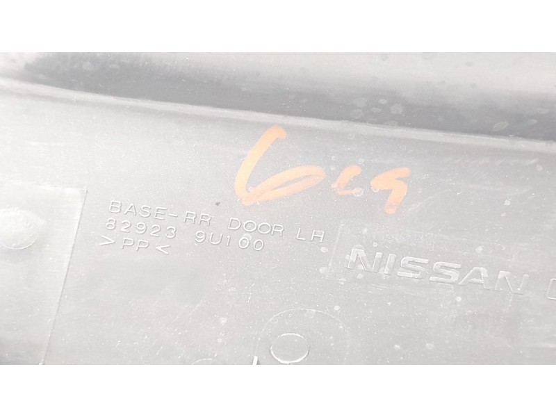 Recambio de guarnecido puerta trasera izquierda para nissan note (e11e) 1.5 dci referencia OEM IAM 82923 829239U100 