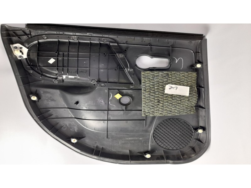 Recambio de guarnecido puerta trasera derecha para nissan note (e11e) 1.5 dci referencia OEM IAM 829229U100  