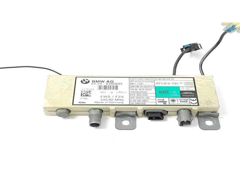 Recambio de antena para bmw serie 5 berlina (e39) 2.5 525d referencia OEM IAM 65258380685  
