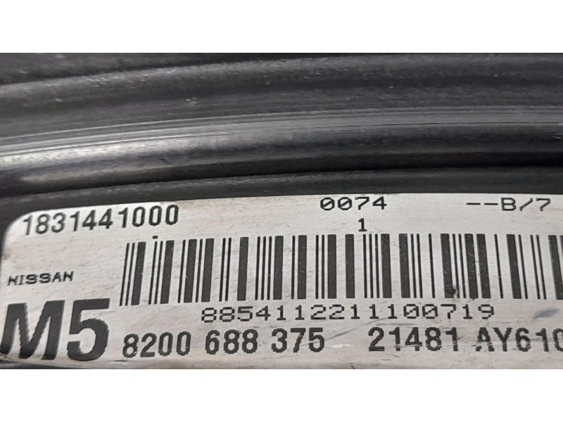 Recambio de electroventilador para nissan note (e11e) 1.5 dci referencia OEM IAM 1831441000 8200688375 21481AY610