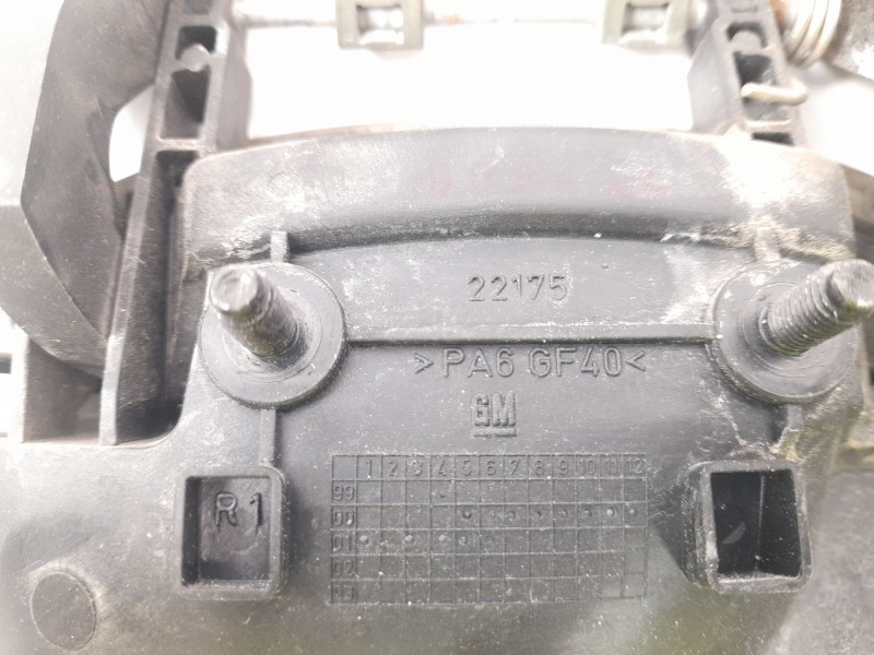Recambio de maneta exterior trasera izquierda para opel corsa c (x01) 1.0 (f08, f68) referencia OEM IAM PA6GF40  
