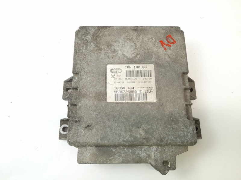 Recambio de centralita motor uce para peugeot 206 berlina xr referencia OEM IAM 9636726980  