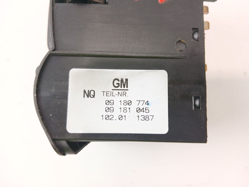 Recambio de mando luces para opel astra g fastback (f48_, f08_) 1.6 16v referencia OEM IAM 09180774  
