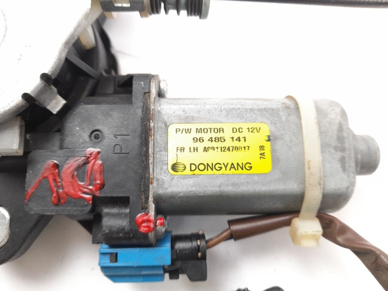 Recambio de elevalunas delantero izquierdo para chevrolet matiz 1.0 cat referencia OEM IAM 96485141  