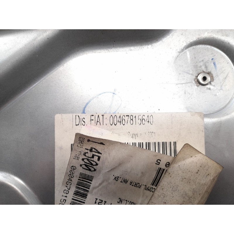 Recambio de elevalunas delantero izquierdo para fiat stilo (192) 1.9 jtd 140 dynamic multijet referencia OEM IAM 00467815640  