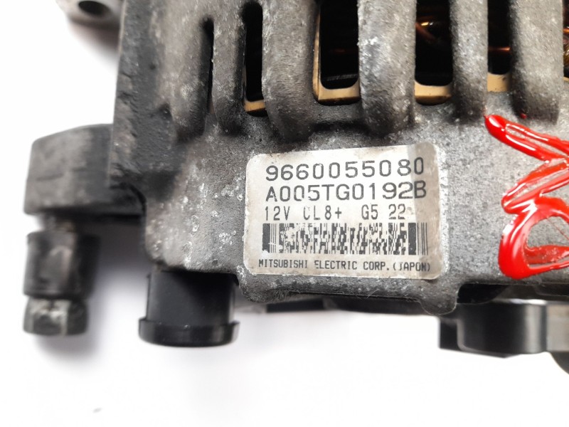 Recambio de alternador para citroën c2 1.4 referencia OEM IAM 9660055080  A005TG0192B
