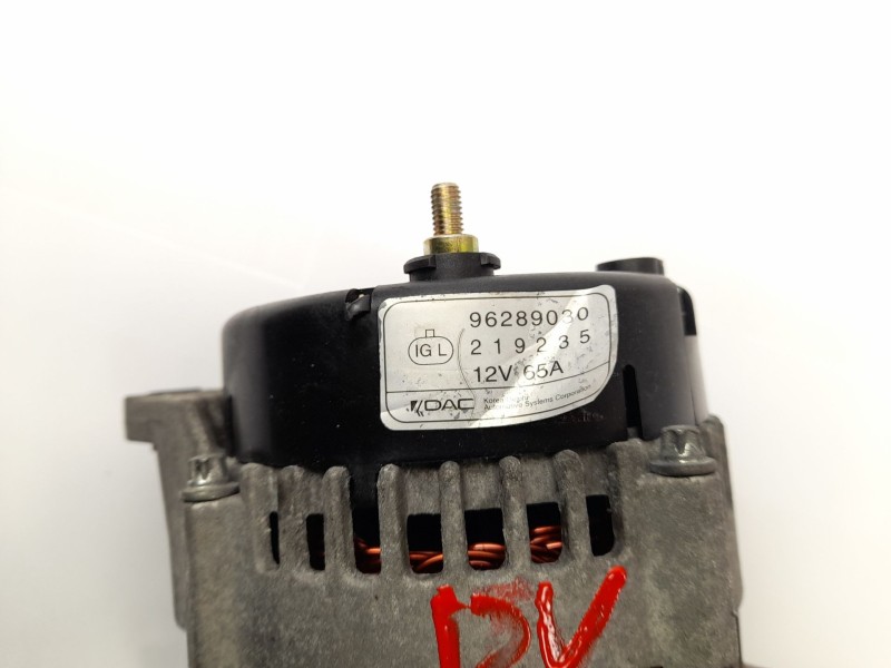Recambio de alternador para chevrolet matiz (m200, m250) 1.0 referencia OEM IAM 96289030  