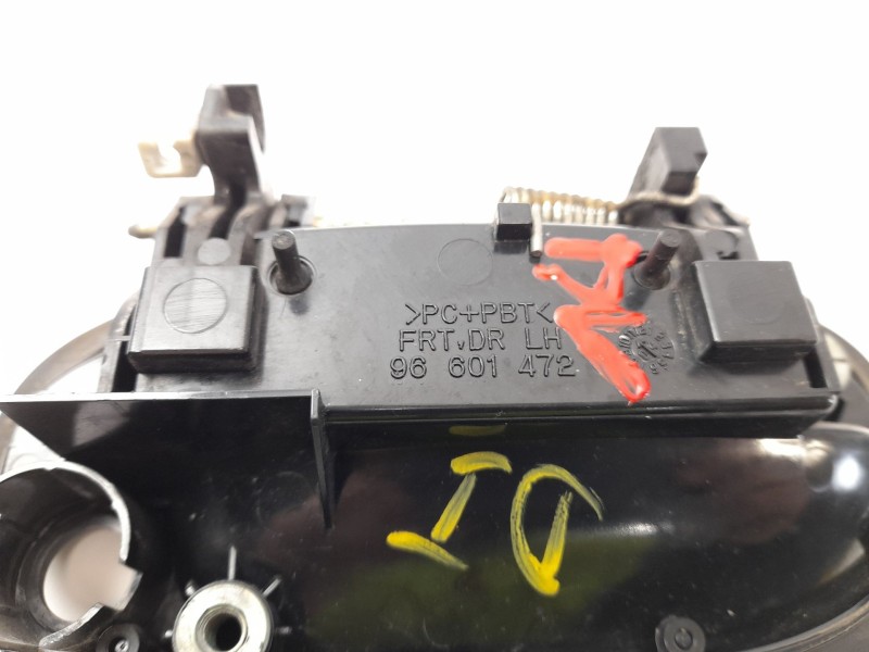 Recambio de maneta exterior delantera izquierda para chevrolet matiz (m200, m250) 1.0 referencia OEM IAM 96601472  