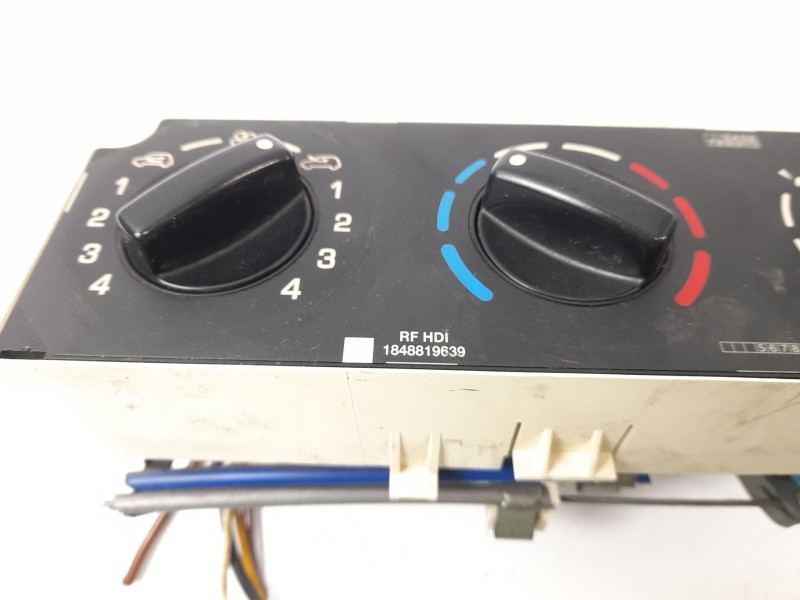 Recambio de mando calefaccion / aire acondicionado para peugeot partner monospace (5_, g_) 1.9 d referencia OEM IAM 1848819639  