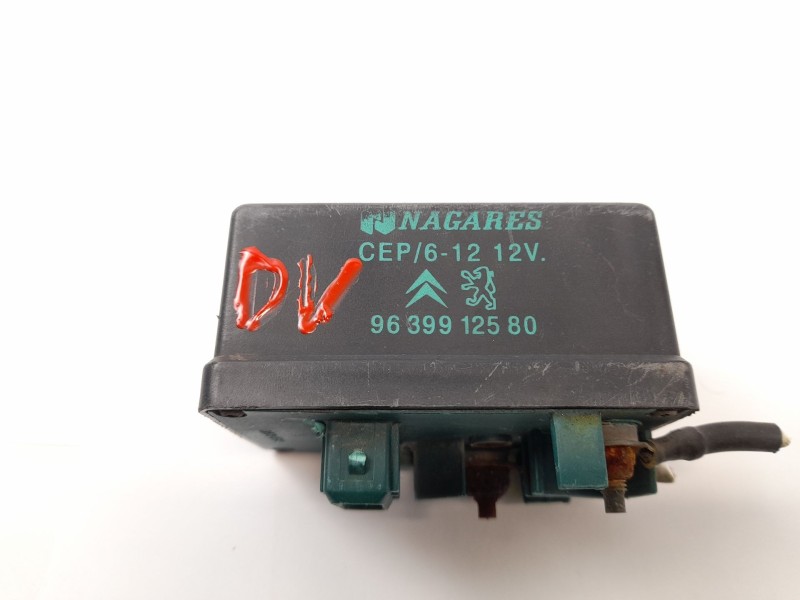 Recambio de caja precalentamiento para peugeot partner monospace (5_, g_) 1.9 d referencia OEM IAM 9639912580  