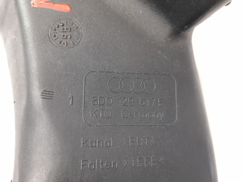 Recambio de tubo admision para volkswagen passat berlina (3b2) 1.8 referencia OEM IAM 8D0129617E  