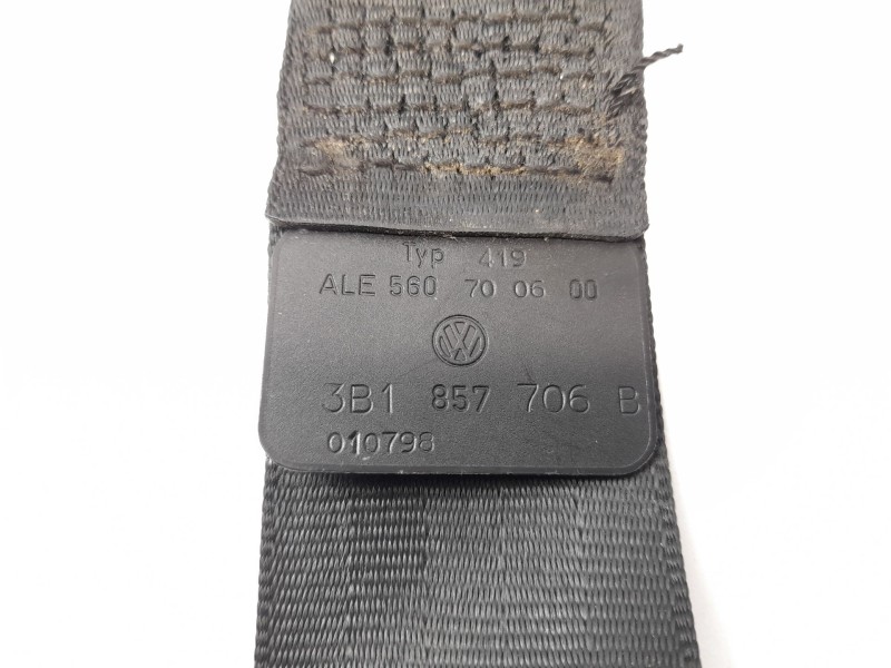 Recambio de cinturon seguridad delantero derecho para volkswagen passat berlina (3b2) 1.8 referencia OEM IAM 3B1857706B  