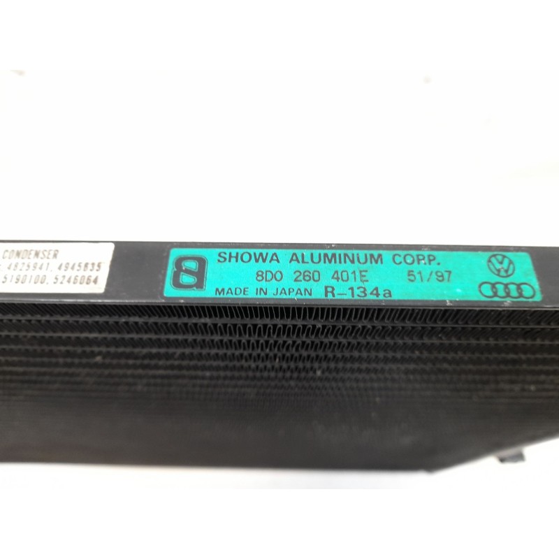 Recambio de condensador / radiador aire acondicionado para volkswagen passat berlina (3b2) 1.8 referencia OEM IAM 8D0260401E  