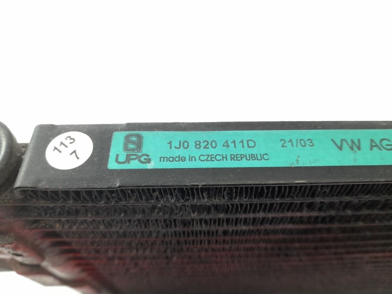 Recambio de condensador / radiador aire acondicionado para audi a3 (8l) 1.8 referencia OEM IAM 1J0820411D  