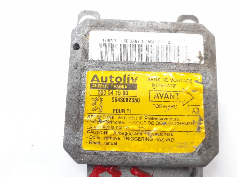 Recambio de centralita airbag para peugeot 206 berlina gti referencia OEM IAM 9643082380  