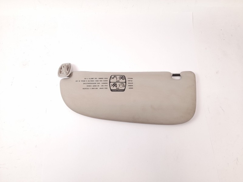 Recambio de parasol derecho para peugeot 206 berlina gti referencia OEM IAM   