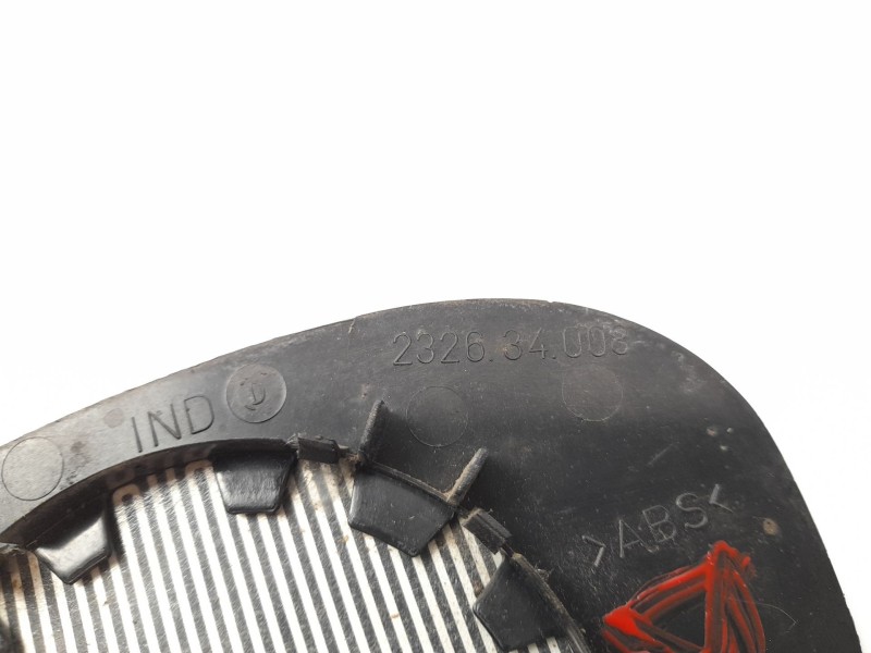 Recambio de cristal retrovisor derecho para peugeot 206 berlina gti referencia OEM IAM 232634008  