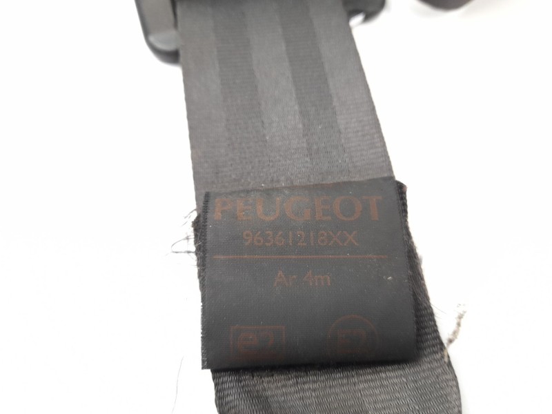 Recambio de cinturon seguridad trasero derecha para peugeot 206 berlina gti referencia OEM IAM 96361218XX  