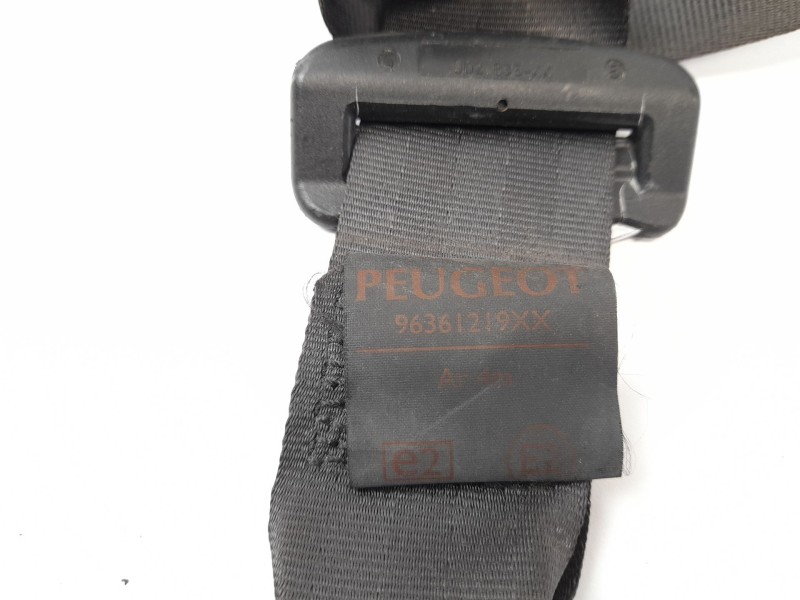 Recambio de cinturon seguridad trasero izquierda para peugeot 206 berlina gti referencia OEM IAM 96361219XX  