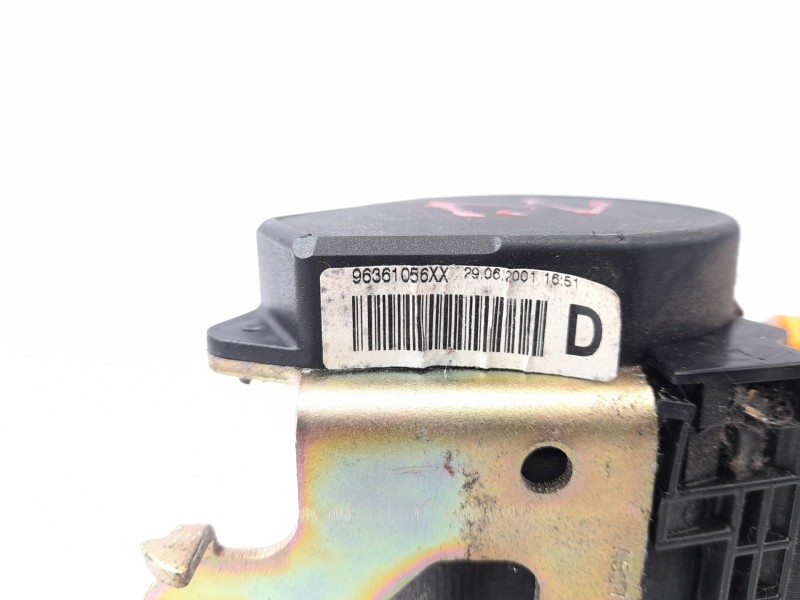 Recambio de cinturon seguridad delantero derecho para peugeot 206 berlina gti referencia OEM IAM 96361056XX  