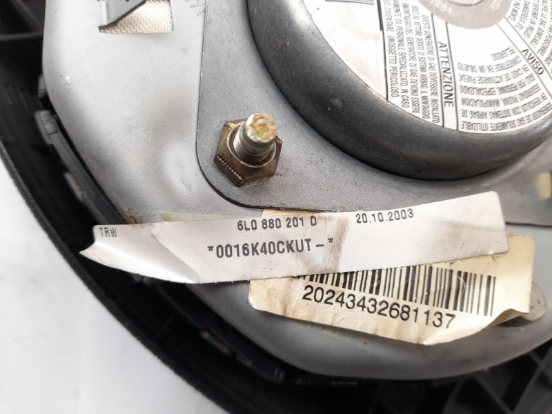 Recambio de airbag delantero izquierdo para seat ibiza (6l1) 1.4 tdi referencia OEM IAM 6L0880201D  