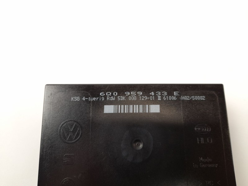 Recambio de modulo confort para seat ibiza (6l1) 1.4 tdi referencia OEM IAM 6Q0959433E  