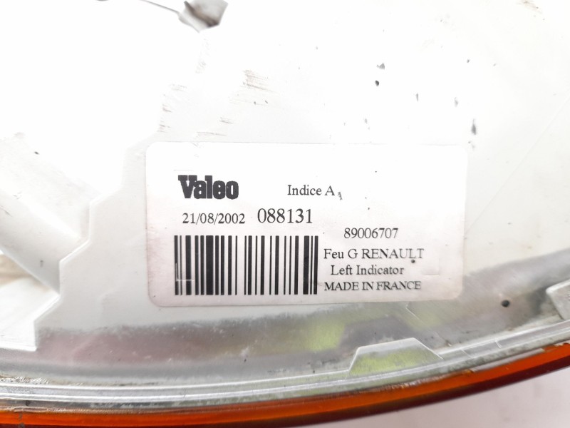 Recambio de piloto delantero izquierdo para renault trafic ii furgón (fl) 2.5 dti referencia OEM IAM 89006707  