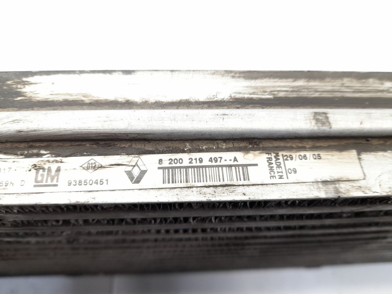 Recambio de intercooler para renault trafic ii furgón (fl) 2.5 dti referencia OEM IAM 8200219497A  