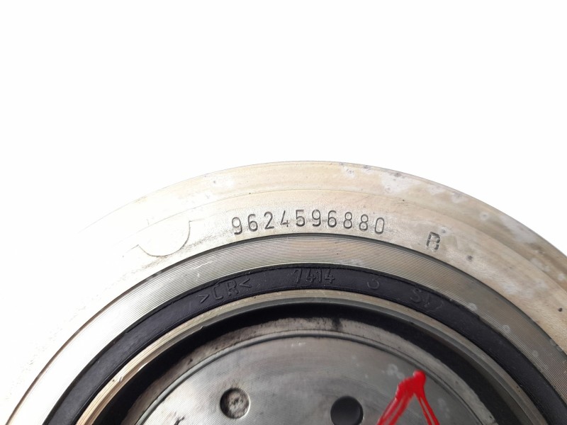 Recambio de polea cigueñal para citroën citroën xsara (n1) 1.9 d referencia OEM IAM 9624596880  
