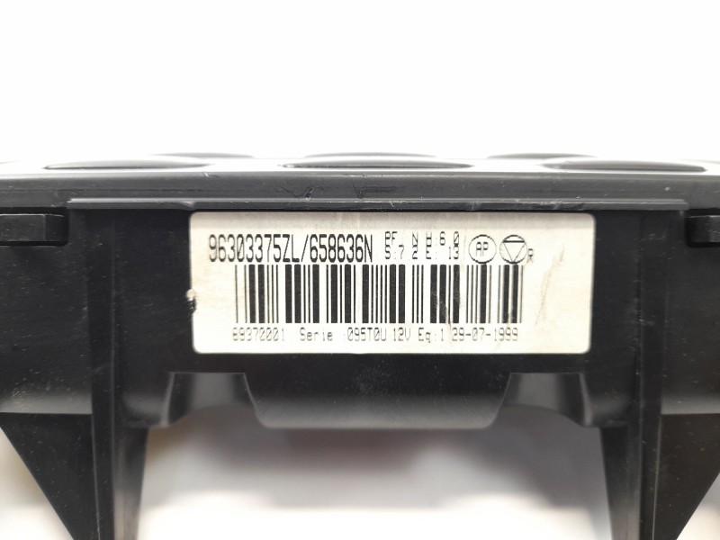 Recambio de mando climatizador para peugeot 406 coupé (8c) 2.0 16v referencia OEM IAM 96303375ZL  