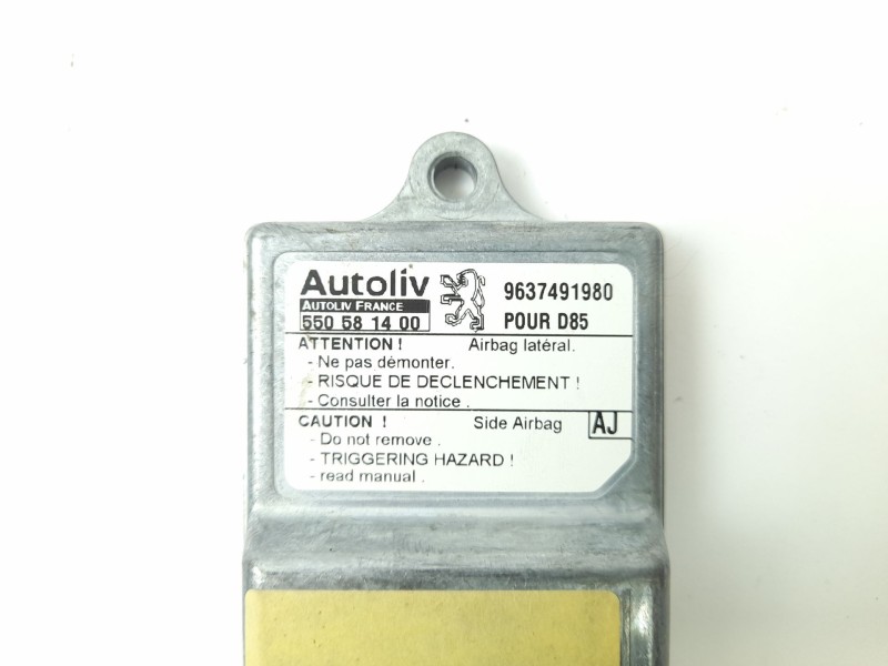 Recambio de sensor de impacto para peugeot 406 coupé (8c) 2.0 16v referencia OEM IAM 9637491980  