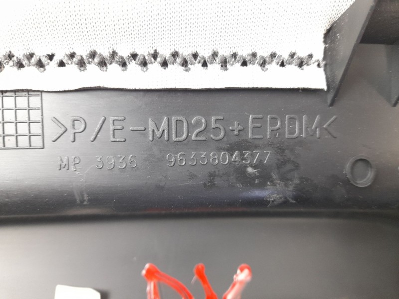 Recambio de moldura para peugeot 406 coupé (8c) 2.0 16v referencia OEM IAM 9633804377  