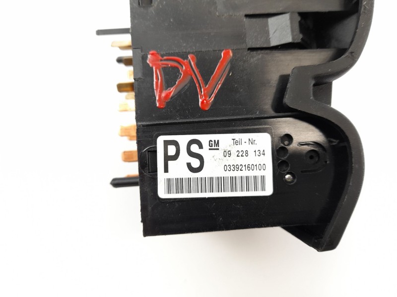 Recambio de mando luces para opel vectra b hatchback (j96) 2.0 dti 16v (f68) referencia OEM IAM 09228134  
