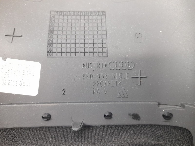 Recambio de moldura para audi a4 avant (8e) 1.8 t referencia OEM IAM 8E0953515E  