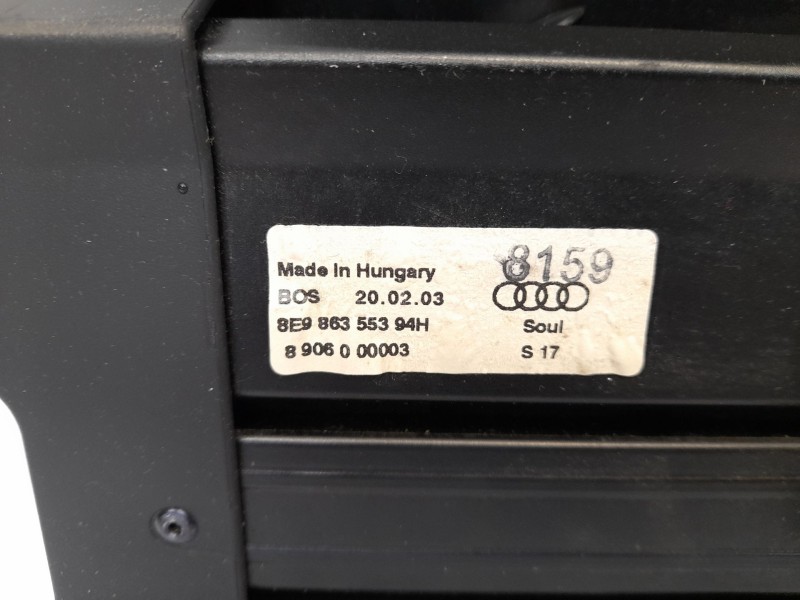 Recambio de bandeja trasera para audi a4 avant (8e) 1.8 t referencia OEM IAM 8E986355394H  