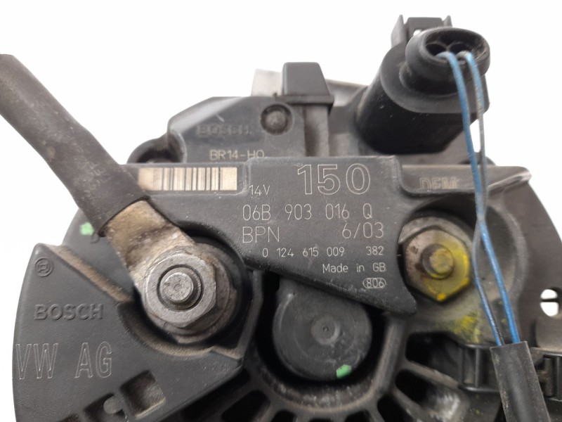 Recambio de alternador para audi a4 avant (8e) 1.8 t referencia OEM IAM 06B903016Q  