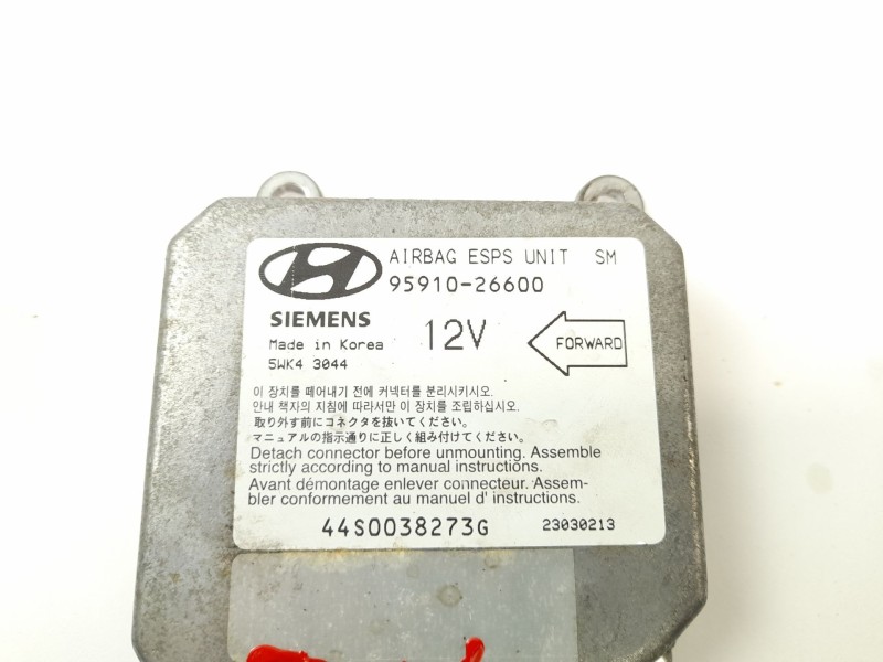 Recambio de centralita airbag para hyundai santa fé i (sm) 2.0 crdi referencia OEM IAM 9591026600  