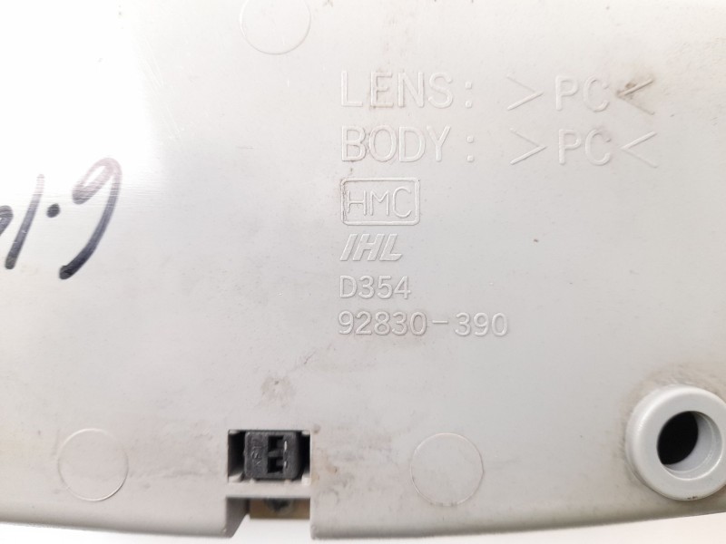 Recambio de luz interior para hyundai santa fé i (sm) 2.0 crdi referencia OEM IAM 92830390  