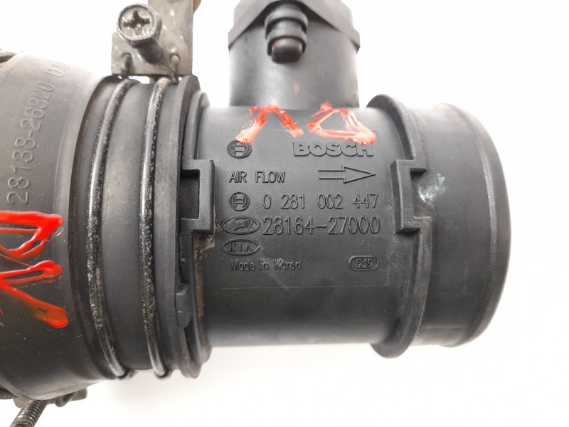 Recambio de caudalimetro para hyundai santa fé i (sm) 2.0 crdi referencia OEM IAM 281642700  