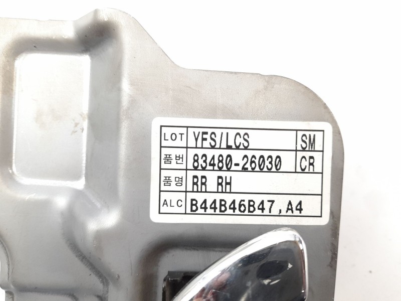 Recambio de elevalunas trasero derecho para hyundai santa fé i (sm) 2.0 crdi referencia OEM IAM 8348026030  