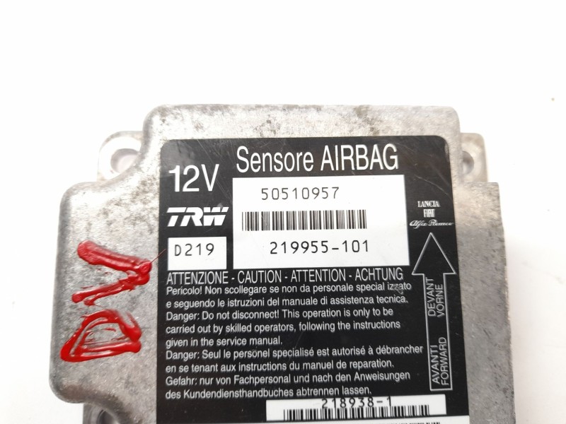 Recambio de centralita airbag para alfa romeo 159 (939_) 2.0 jtdm (939axp1b) referencia OEM IAM 50510957  